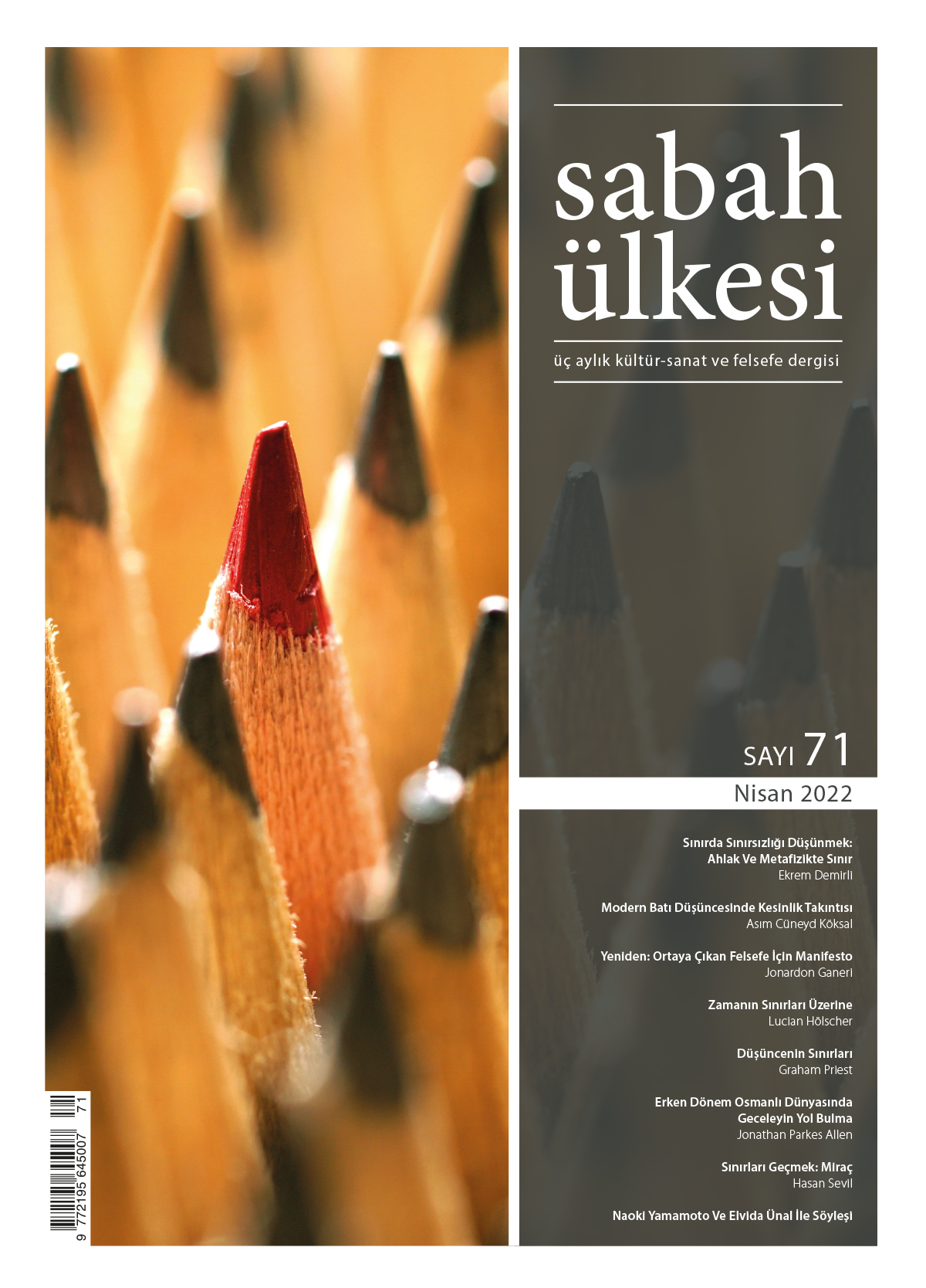 Sabah Ülkesi - Cover